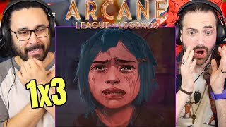 ARCANE 1x3 REACTION Episode 3 quotThe Base Violence Necessary for Changequot  League Of Legends Netflix [upl. by Marmawke819]