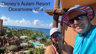 Disney’s Aulani Oceanview Room Tour [upl. by Ahsoyem338]