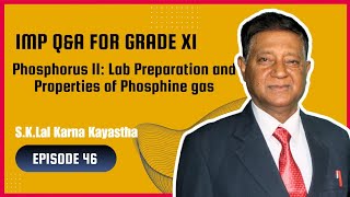 Phosphorus II Lab Preparation and Properties of Phosphine gas [upl. by Yelraf]