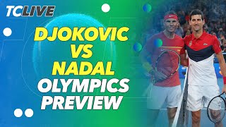 Djokovic and Nadal to Meet at Paris Olympics  Tennis Channel Live [upl. by Inohs]