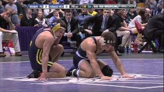 Frank Molinaro vs Eric Grajales 149  2011 Big Ten Wrestling Championship [upl. by Asetal]