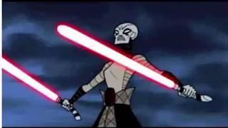 Starwars Anakin vs Asajj Ventress [upl. by Akeimahs]