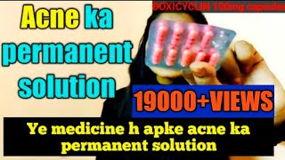 DOXYCYCLINE 100mg capsules  Doxycycline dosage for acne how long  doxin 100  shopoholicheena [upl. by Osi891]