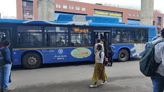 Gopalan Innovation Mall BMTC Buses Towards Anekal Jigani Bannerghatta Road 2X Speed drshiva2222 [upl. by Hselin]