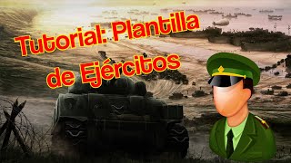 Tutorial Hearts Of Iron IV  Plantillas de divisiones y Estadísticas [upl. by Hannie]