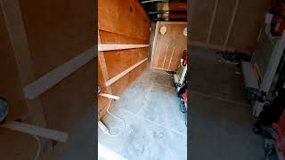 Packout in the tool trailer woodworking construction carpentry [upl. by Tamsky]