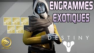 Destiny  Engrammes Exotiques  Arme De LAn 1 [upl. by Esdnyl]