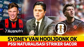 timnas indonesia Sydeny van hooijdonk bersediaPSSI naturalisasi cepat ole romenyian maatsen OK [upl. by Aserehc]