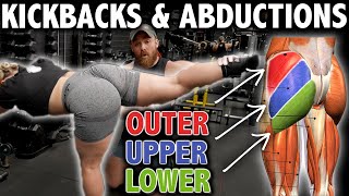 ISOLATE YOUR GLUTES  30 Rep Kickback amp Abduction Combo [upl. by Niamrahc]