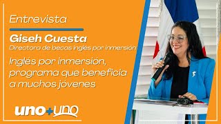 Giseh Cuesta Inglés por inmersión programa que beneficia a muchos jóvenes [upl. by Nirret]