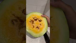 Orange Watermelon Sweeter Than Pink or Red Watermelon 1010 [upl. by Atteve]