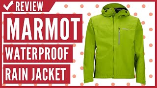 MARMOT mens Minimalist Lightweight Waterproof Rain Jacket Review [upl. by Alliehs]