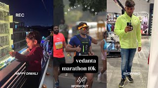 Triathlete life  Vedanta half marathon New Delhi [upl. by Kristof]