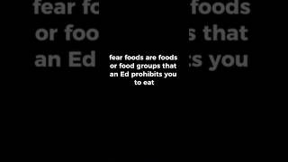 I have an eating disorder fearfood eatingdisorderrecovery eatingdisorderawareness [upl. by Liebermann]