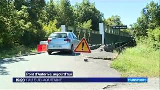 Béarn du rififi autour du pont de Auterive [upl. by Yruama]