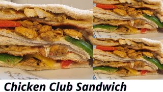 clubsandwich Restaurant Chicken Club Sandwich Recipe How To Make Club Sandwich Easy Mayo Sandwich [upl. by Arratal]