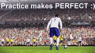 FIFA 09 Driven Free Kick Tutorial HD [upl. by Aerdnaid162]