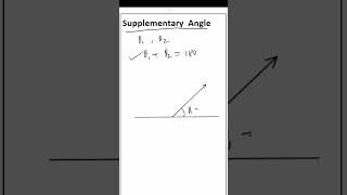 Supplementary Angle  LINES AND ANGLES  CLASS 9  9th  exam basicmath education mathematics [upl. by Ottavia]