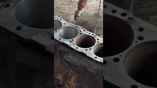 How to hino six cylinder engine hole viralvideo shorts short [upl. by Barnaby]