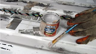 Hammerite No 1 Rust Beater Rust Remover and Converter for Metal  Review [upl. by Fogarty541]