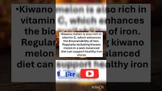 Health Benefits of Kiwanoenglishtranslation subscribe 👍👍👍 [upl. by Ydiarf]