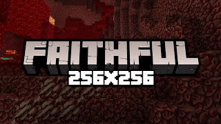 Faithful 256x256 Texture Pack Download [upl. by Enelehcim]