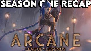 ARCANE Season 1 Recap  Must Watch Before Season 2  LEAGUE OF LEGENDS Series Explained [upl. by Ttennej387]