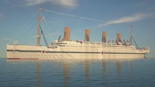 Minecraft HMHS Britannic 2020 [upl. by Oisorbma]