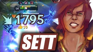 Wild Rift SETT is OP 1795 True Damage [upl. by Eceinert25]