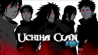 Uchiha Clan EDITAMV  Derniere Danse [upl. by Genovera]