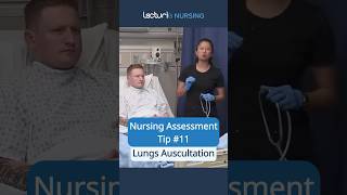 🌬️ How Do You Auscultate Lung Sounds NursingSkills BreathingAssessment nclex [upl. by Ralf937]