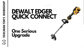 DEWALT LAWN EDGER ATTACHMENT  As Good As The Real Deal DWOAS4ED Review [upl. by Karly]