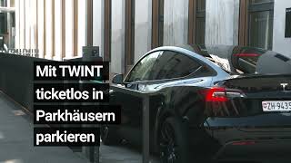 So funktioniert ticketloses Parkieren mit TWINT [upl. by Anastasia450]