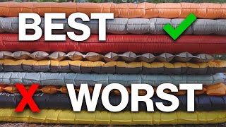 The BEST and WORST Sleeping Pads of 2023 [upl. by Einnig]