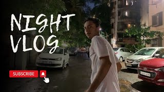 Hum Raat Mai Gaye Bahar Ghumne  Vlog In Mumbai Night  vlog [upl. by Llenrad4]