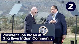 President Joe Biden at Gila River Indian Community [upl. by Eelarual]