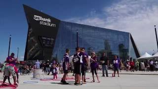 US Bank Stadium Open House [upl. by Sibylla]