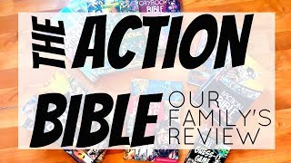 The Action Bible Review  Best Bible Resources for Kids  And GIVEAWAY [upl. by Aenneea]