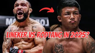 John Linekers EXPLOSIVE Potential Superfight against Rodtang [upl. by Atekihc]