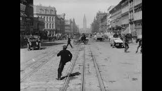 A Trip Down Market Street San Francisco 1906  With Sound [upl. by Enelav209]