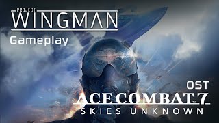 Project Wingman  Frost last flight but Perfect sync with ADFX10 Ace Combat 7 Skies Unknown Ost [upl. by Enirac]