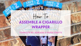 How To Assemble Cigarillo Wrappers [upl. by Luane]