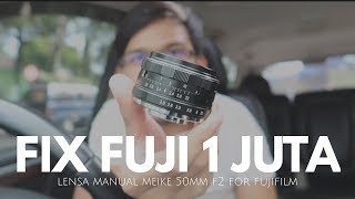 LENSA FIX HARGA 1 JUTA BUAT FUJIFILM VIP eps 71 [upl. by Atnahsal]