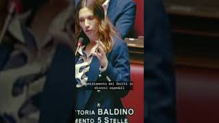 VITTORIA BALDINO M5S SUL NAUFRAGIO A ROCCELLA IONICA VENGA IN AULA A CHIARIRE PIANTEDOSI [upl. by Haeli186]