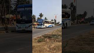 Mangalore to Mumbai Canara Pinto volvo bus [upl. by Tterraj]