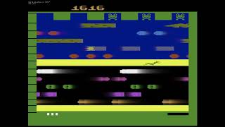 Frogger Atari 2600  HighScorecom [upl. by Annora792]