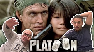 PLATOON 1986  First Time Watching  MOVIE REACTION [upl. by Botnick]