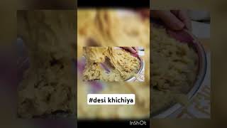 Desi khichiya 🤌😋marwadi khichiyapapad desistylecooking shortvideo 😀 [upl. by Nnyliak]