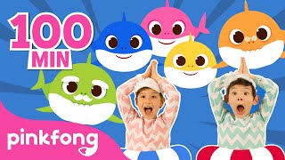 Baby Shark More and More  Compilation  Pinkfong Baby Shark Official [upl. by Salamone590]