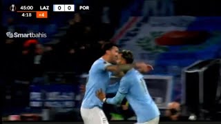 Alessio Romagnoli Goal Lazio vs Porto 21 All Goals and Extended Highlights [upl. by Werdnaed]